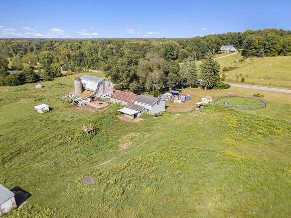 20.3 Acres of Agricultural Land with Home for Sale in Paw Paw, Michigan