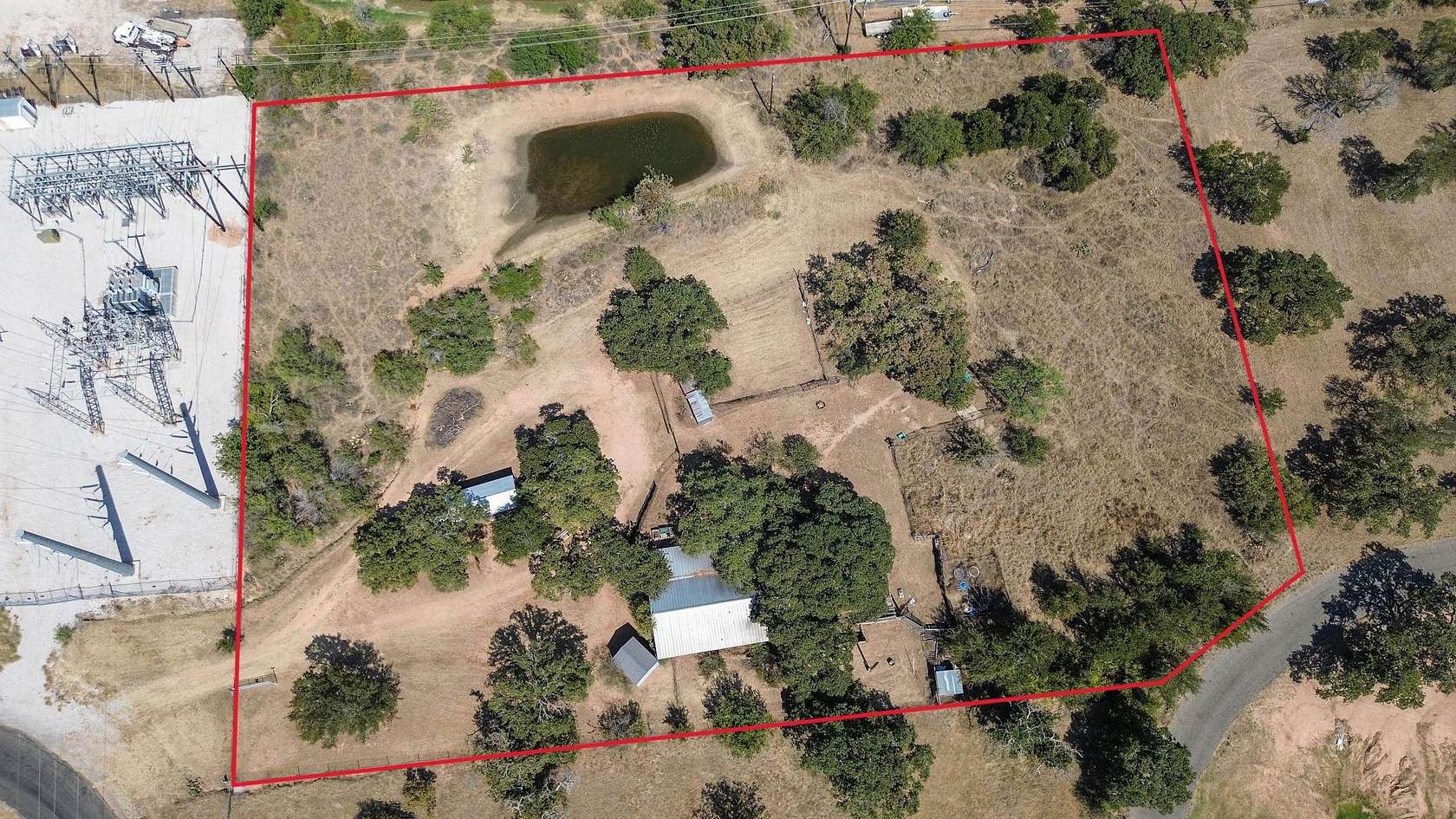 2.35 Acres of Residential Land with Home for Sale in Kingsland, Texas