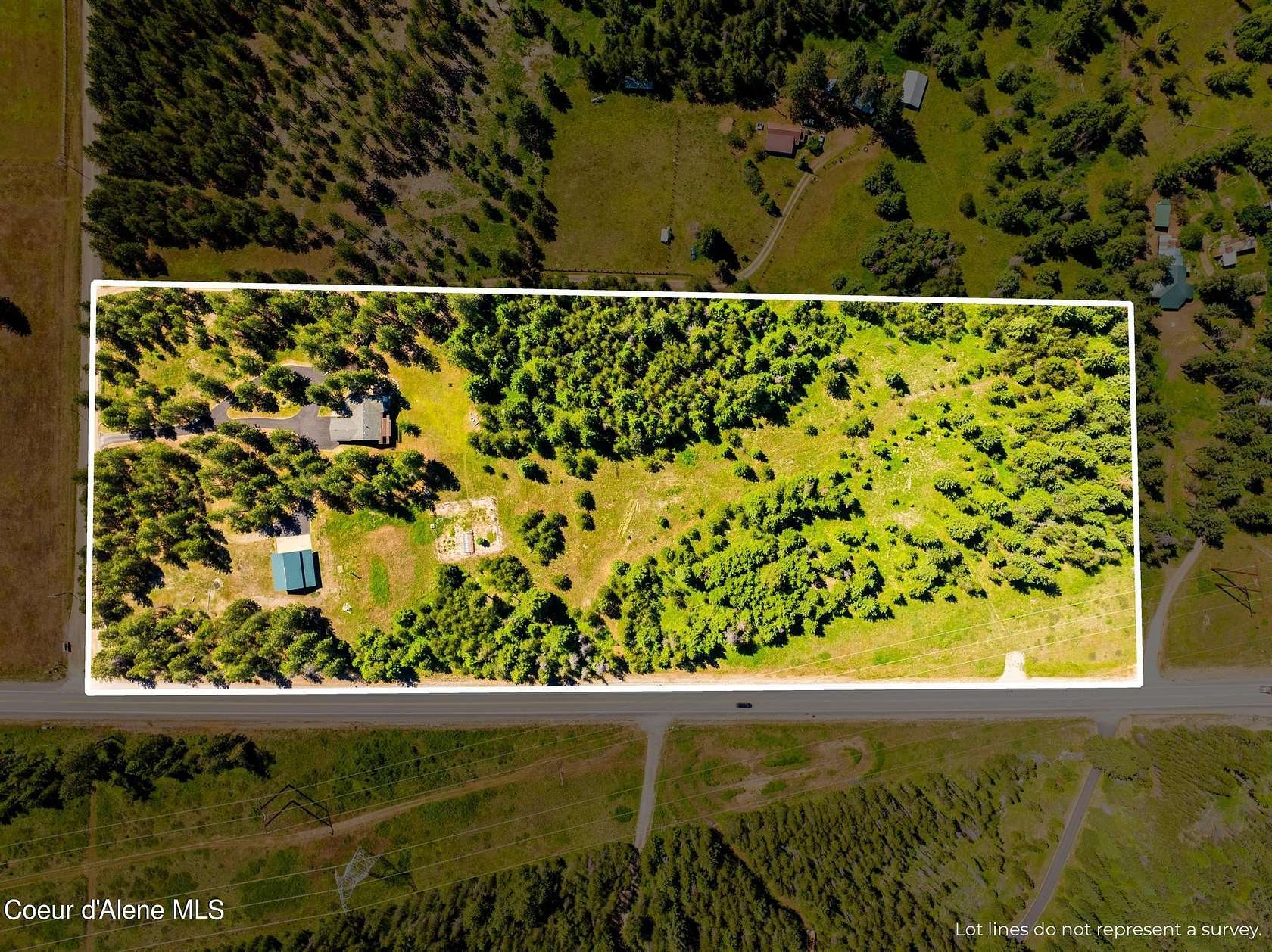 14.09 Acres of Land with Home for Sale in Athol, Idaho