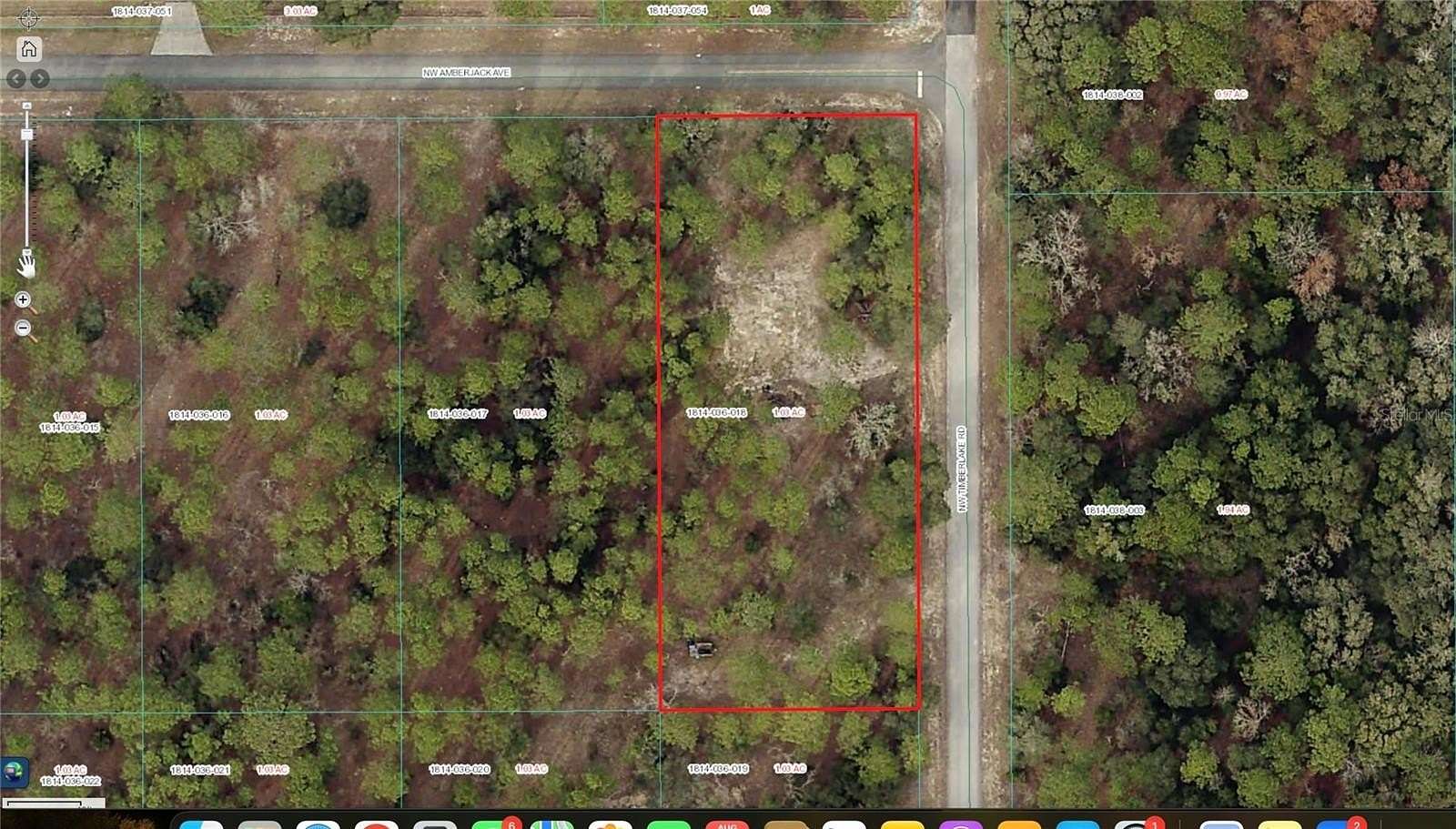 1.03 Acres of Residential Land for Sale in Dunnellon, Florida