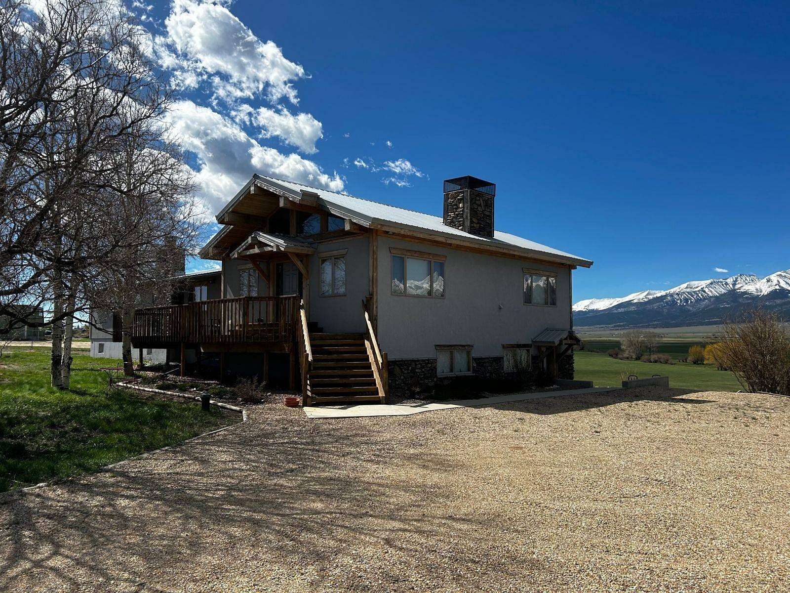 5 Acres of Residential Land with Home for Sale in Westcliffe, Colorado