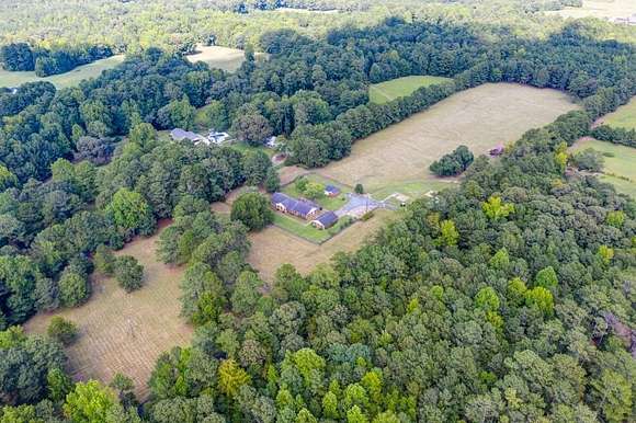 27.25 Acres of Land with Home for Sale in Sharpsburg, Georgia