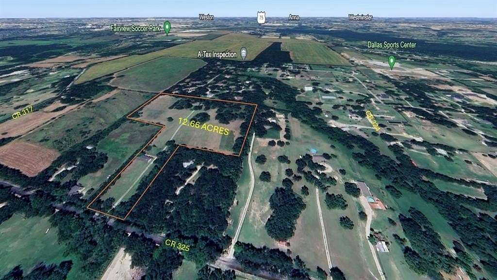 12.66 Acres of Land for Sale in McKinney, Texas