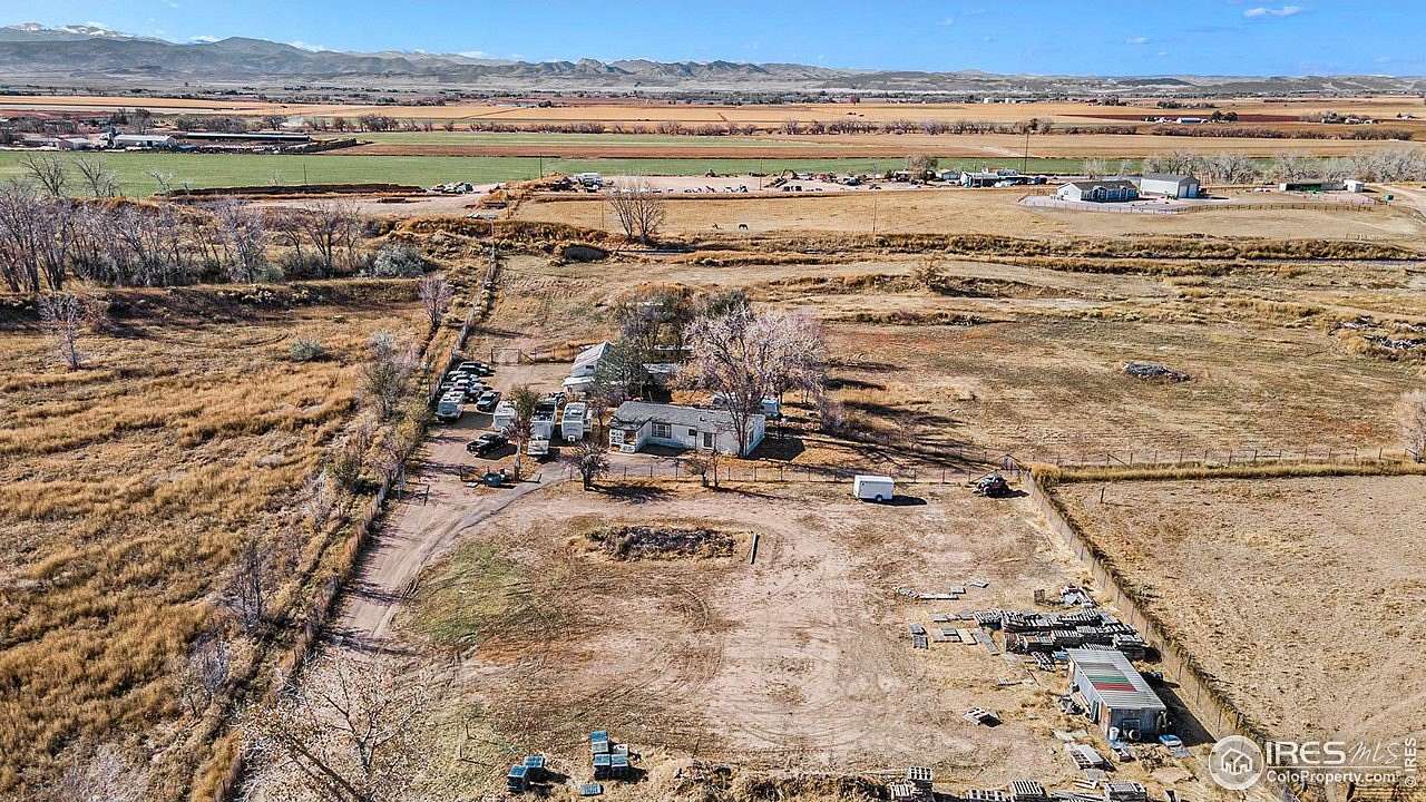 7.73 Acres of Land with Home for Sale in Wellington, Colorado