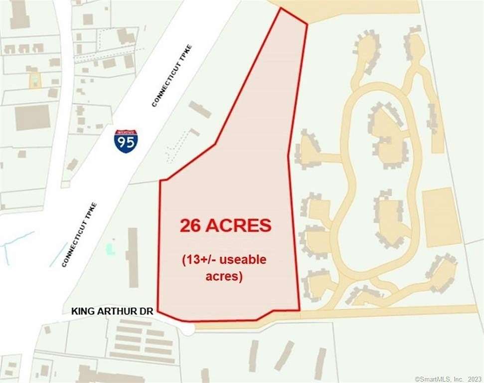 26.64 Acres of Mixed-Use Land for Sale in East Lyme Town, Connecticut