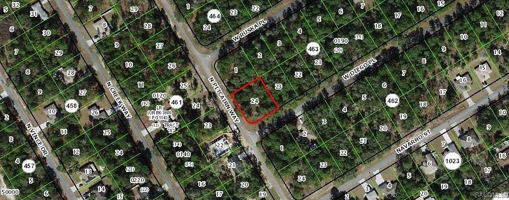 0.33 Acres of Residential Land for Sale in Citrus Springs, Florida