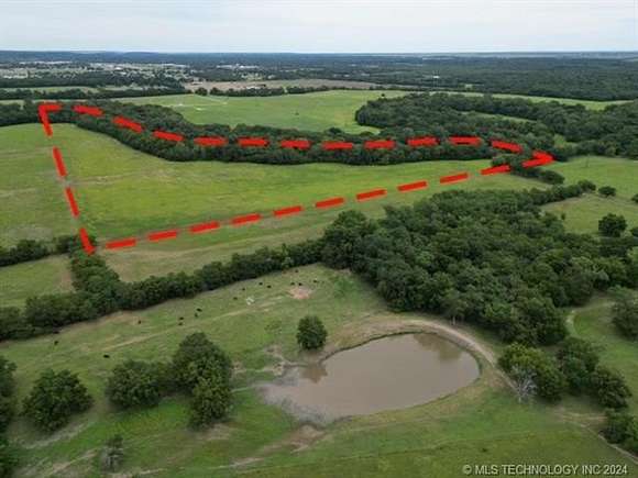 70.19 Acres of Recreational Land & Farm for Sale in Sperry, Oklahoma