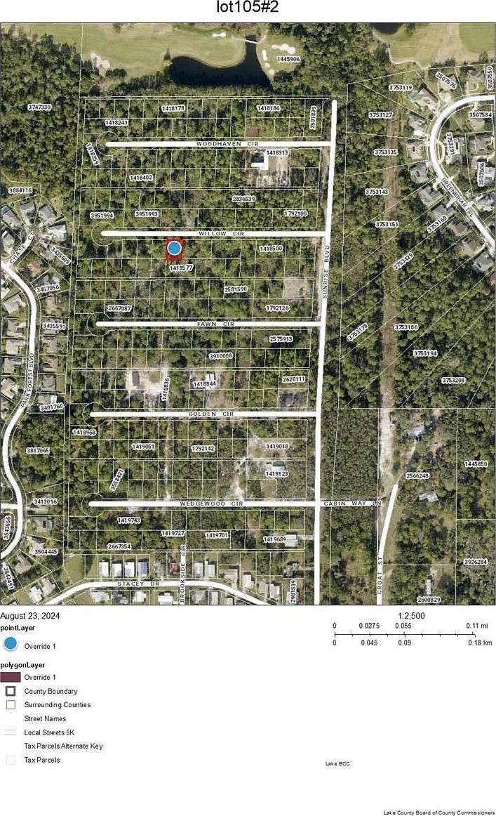 0.11 Acres of Residential Land for Sale in Mount Dora, Florida