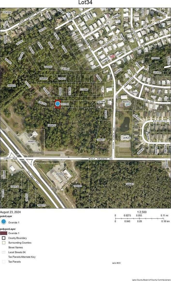 0.12 Acres of Residential Land for Sale in Mount Dora, Florida