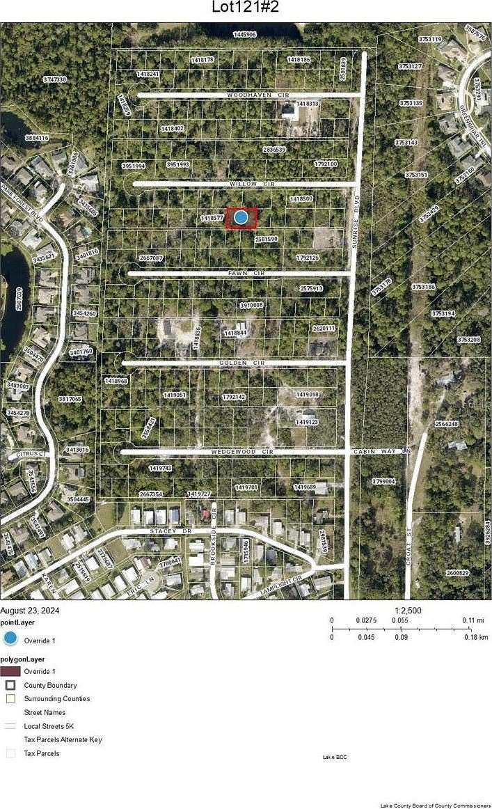 0.23 Acres of Residential Land for Sale in Mount Dora, Florida