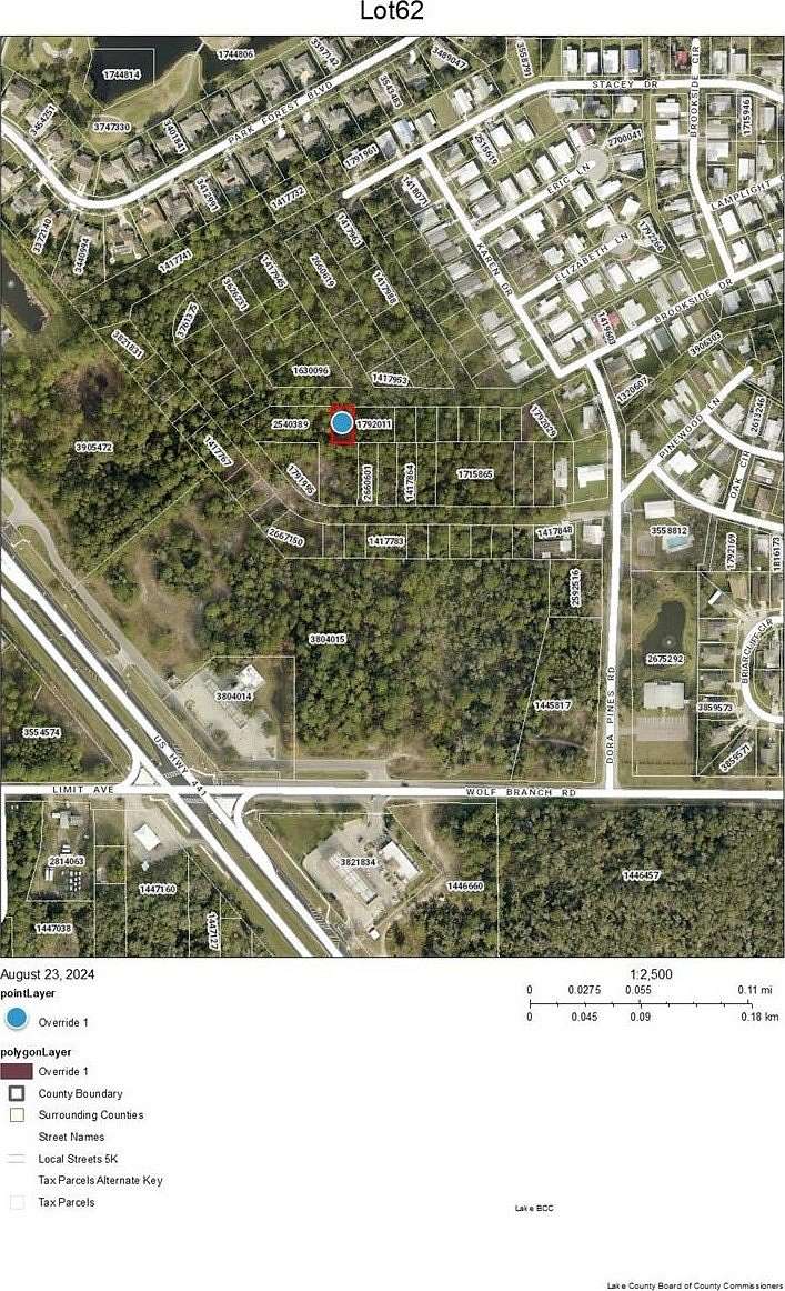 0.12 Acres of Residential Land for Sale in Mount Dora, Florida