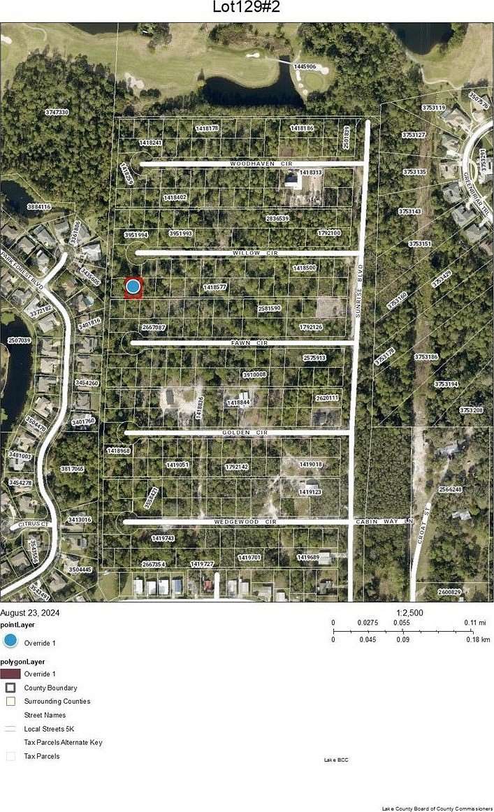 0.11 Acres of Residential Land for Sale in Mount Dora, Florida