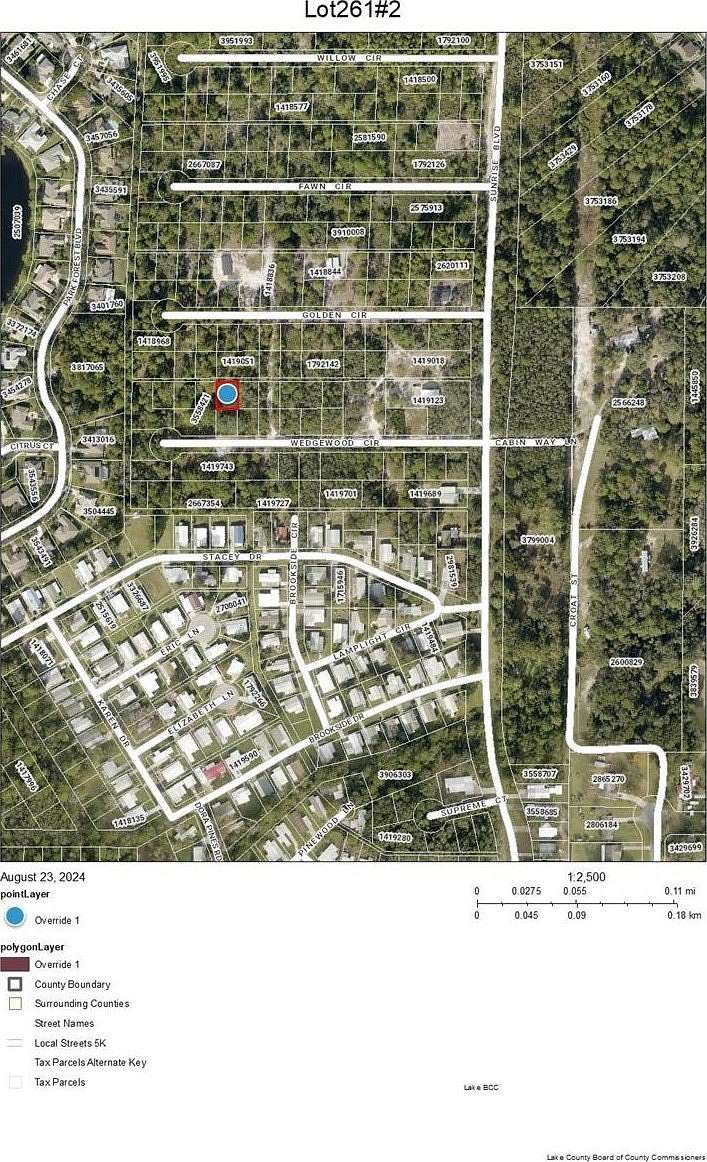 0.11 Acres of Residential Land for Sale in Mount Dora, Florida