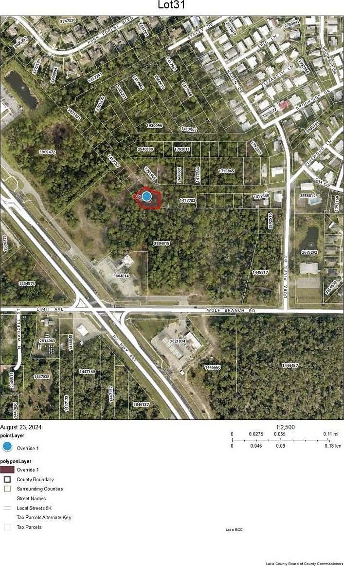 0.33 Acres of Residential Land for Sale in Mount Dora, Florida