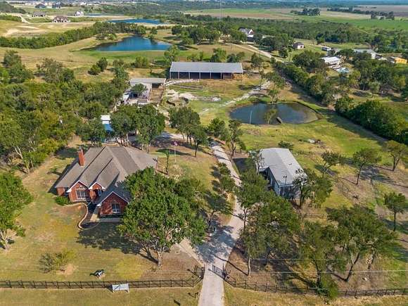 8.35 Acres of Land with Home for Sale in Forney, Texas