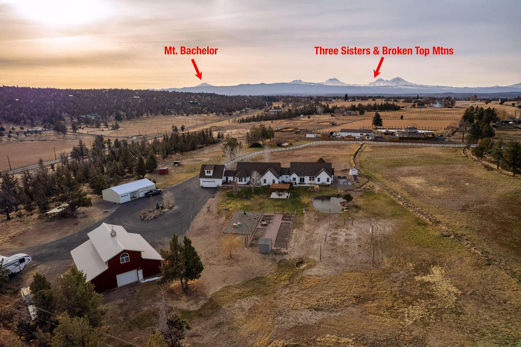 19.1 Acres of Land with Home for Sale in Bend, Oregon