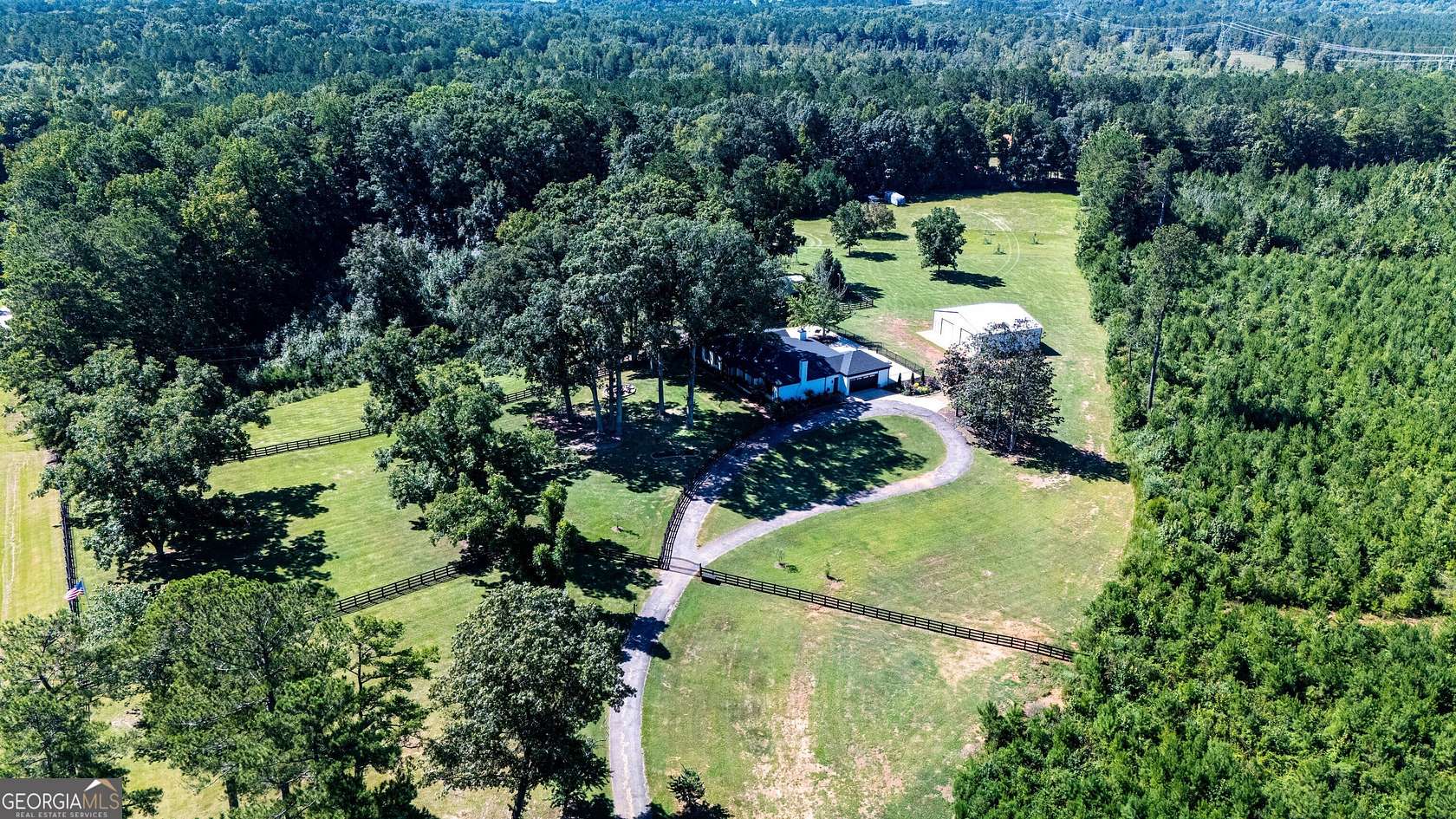 12 Acres of Land with Home for Sale in LaGrange, Georgia