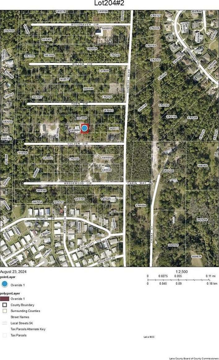 0.11 Acres of Residential Land for Sale in Mount Dora, Florida