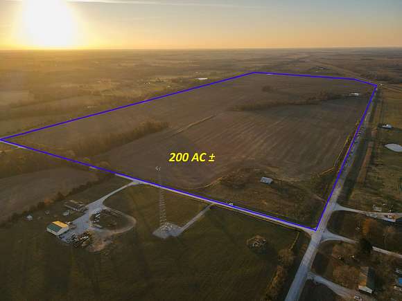 200.6 Acres of Recreational Land & Farm for Sale in Sheldon, Missouri