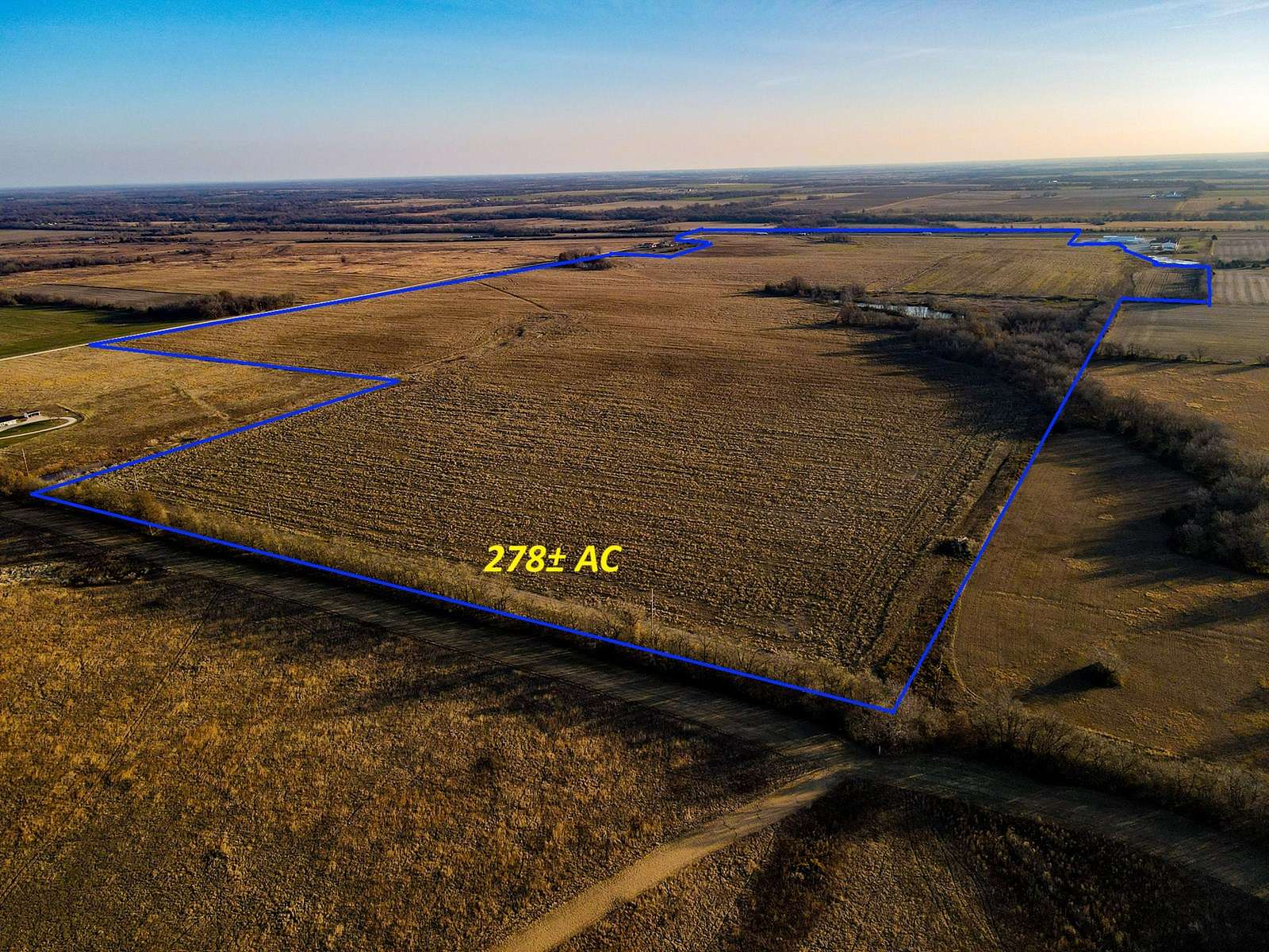 278 Acres of Recreational Land & Farm for Sale in Lamar, Missouri