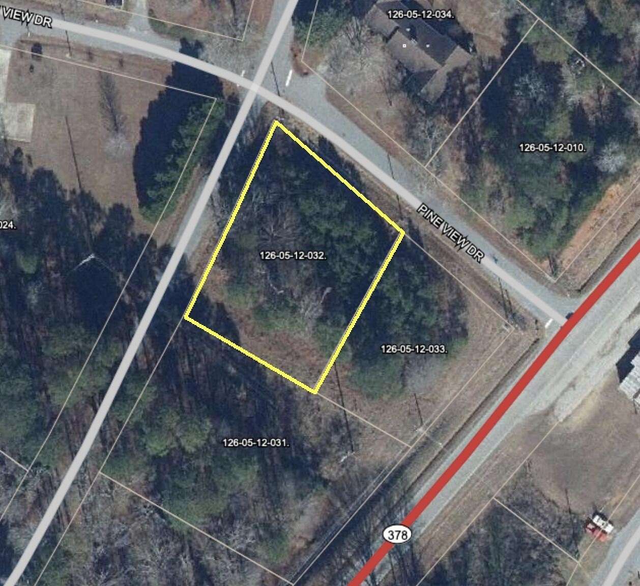 0.45 Acres of Residential Land for Sale in McCormick, South Carolina