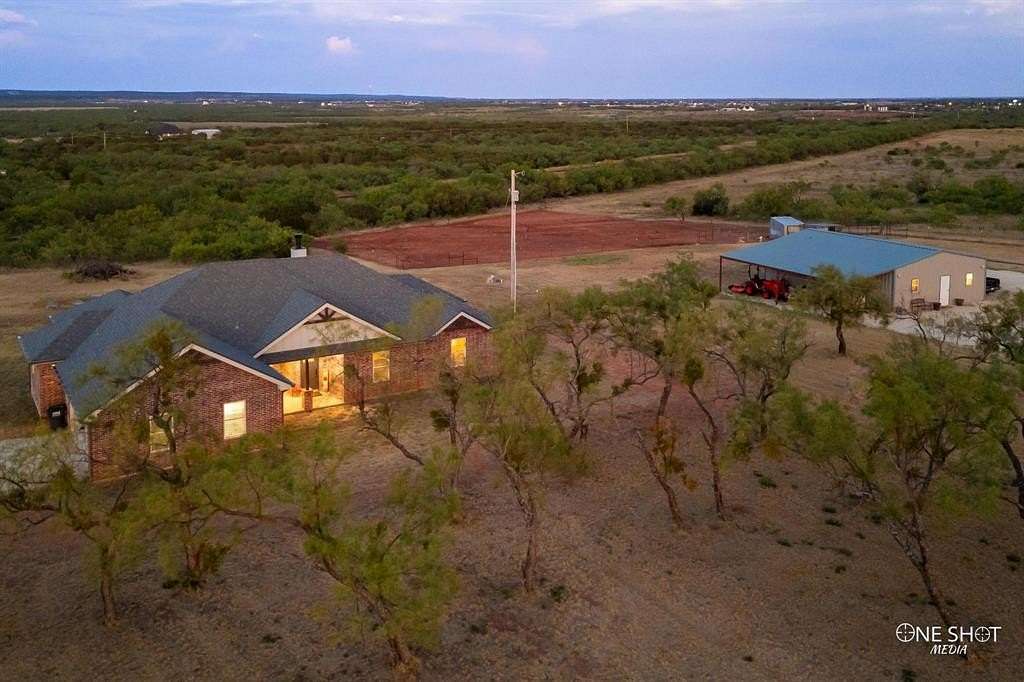 20.5 Acres of Land with Home for Sale in Tuscola, Texas