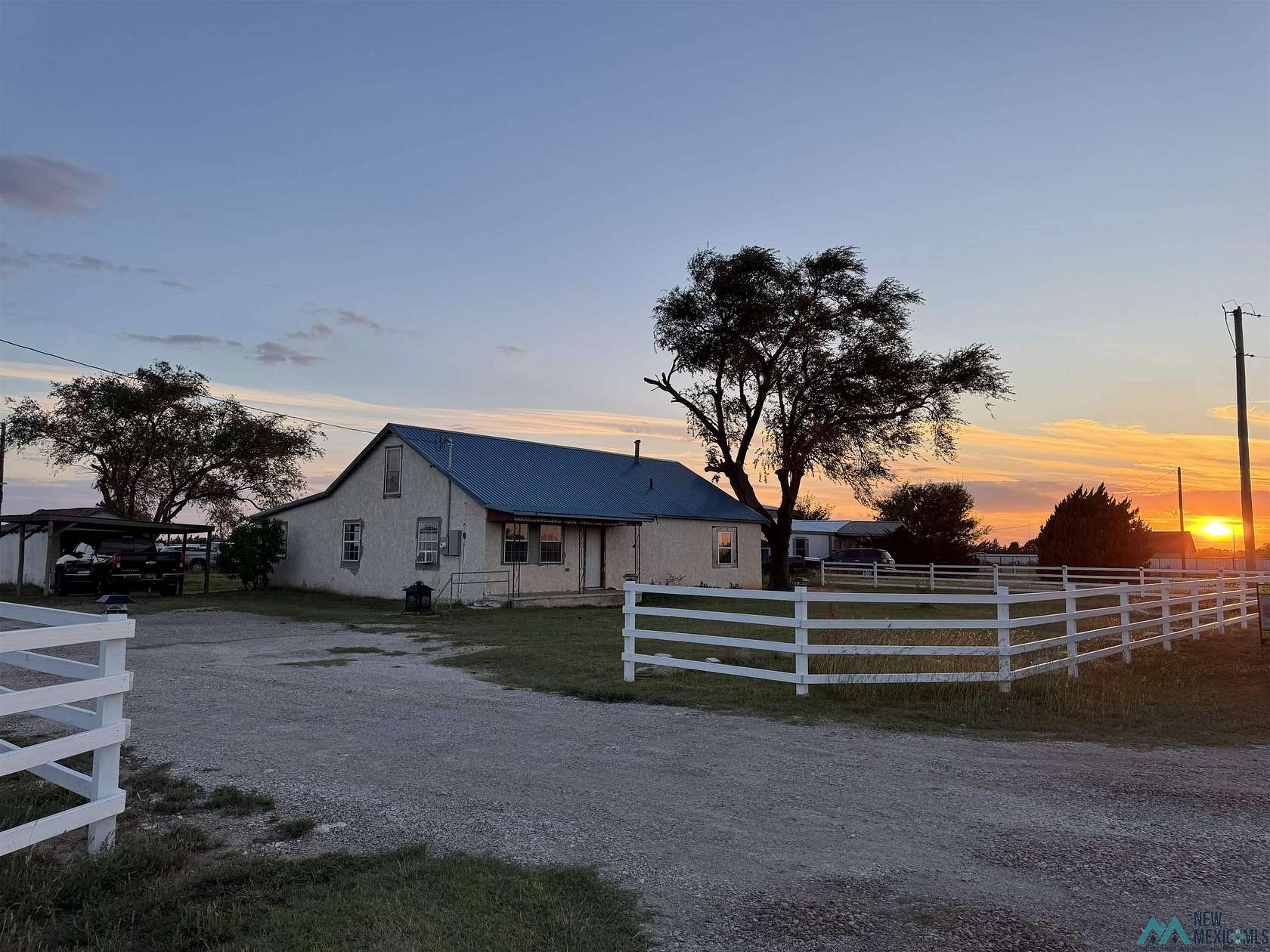 5 Acres of Residential Land with Home for Sale in Portales, New Mexico
