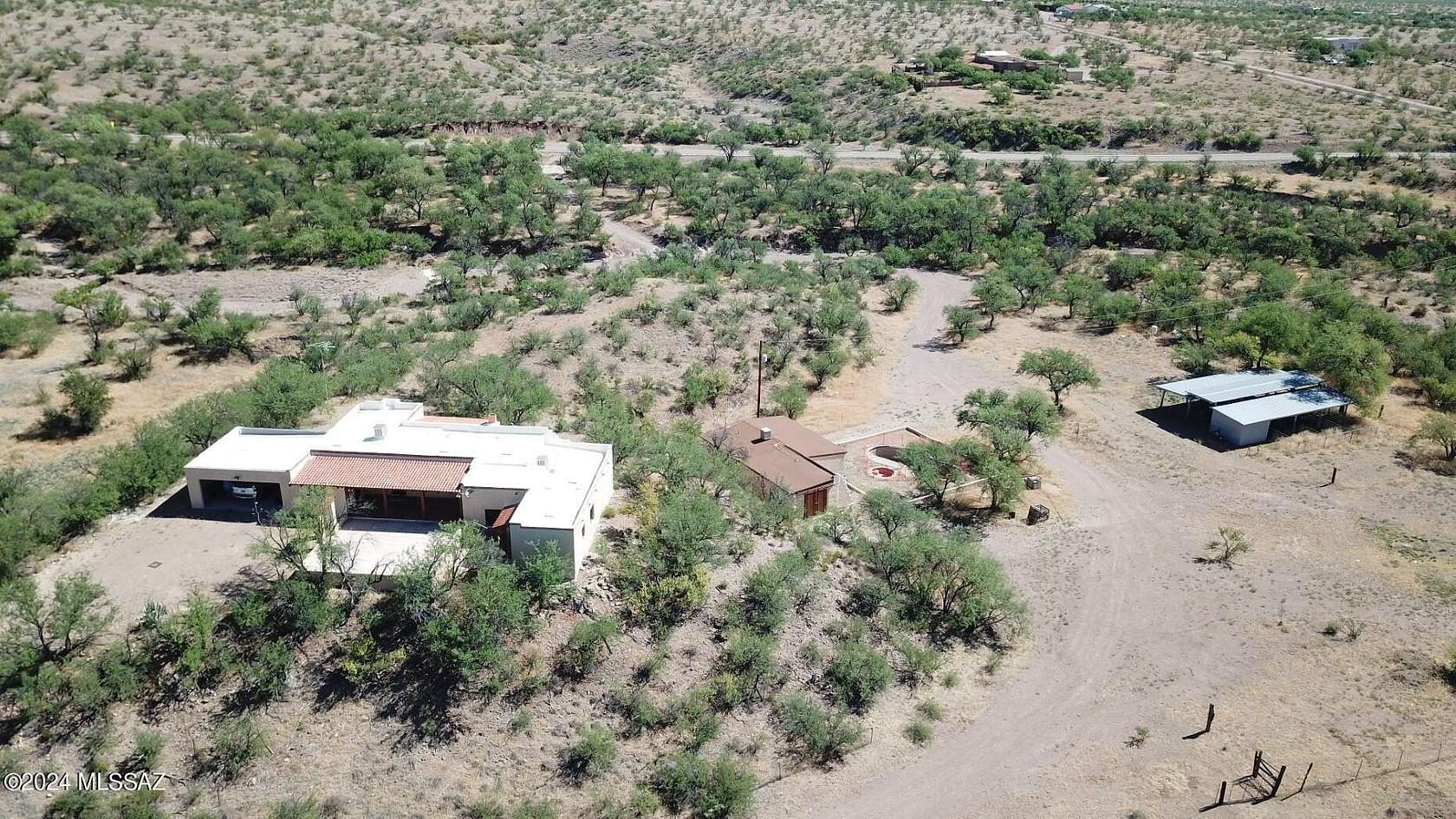 14.4 Acres of Land with Home for Sale in Amado, Arizona