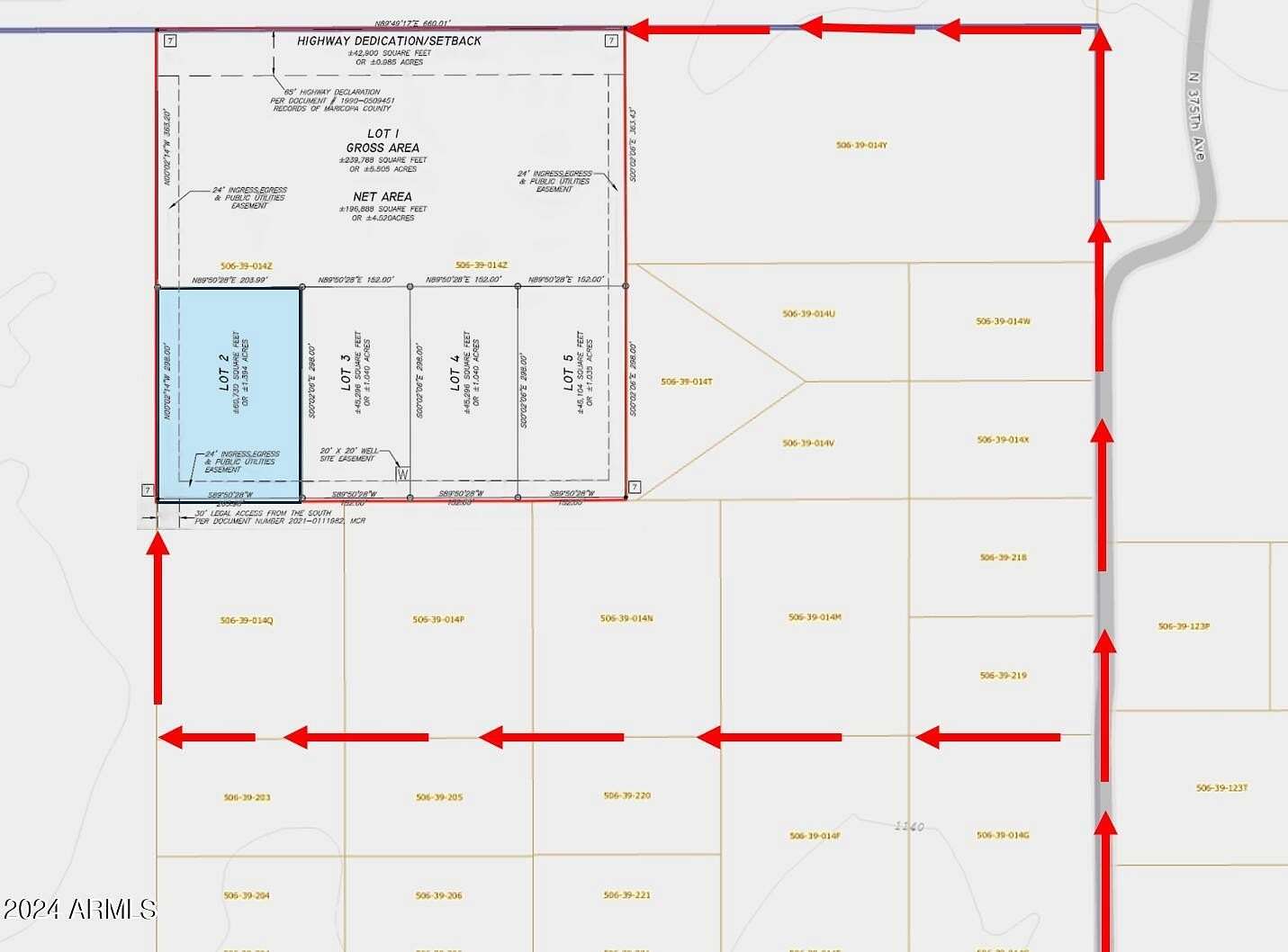 1.39 Acres of Mixed-Use Land for Sale in Tonopah, Arizona