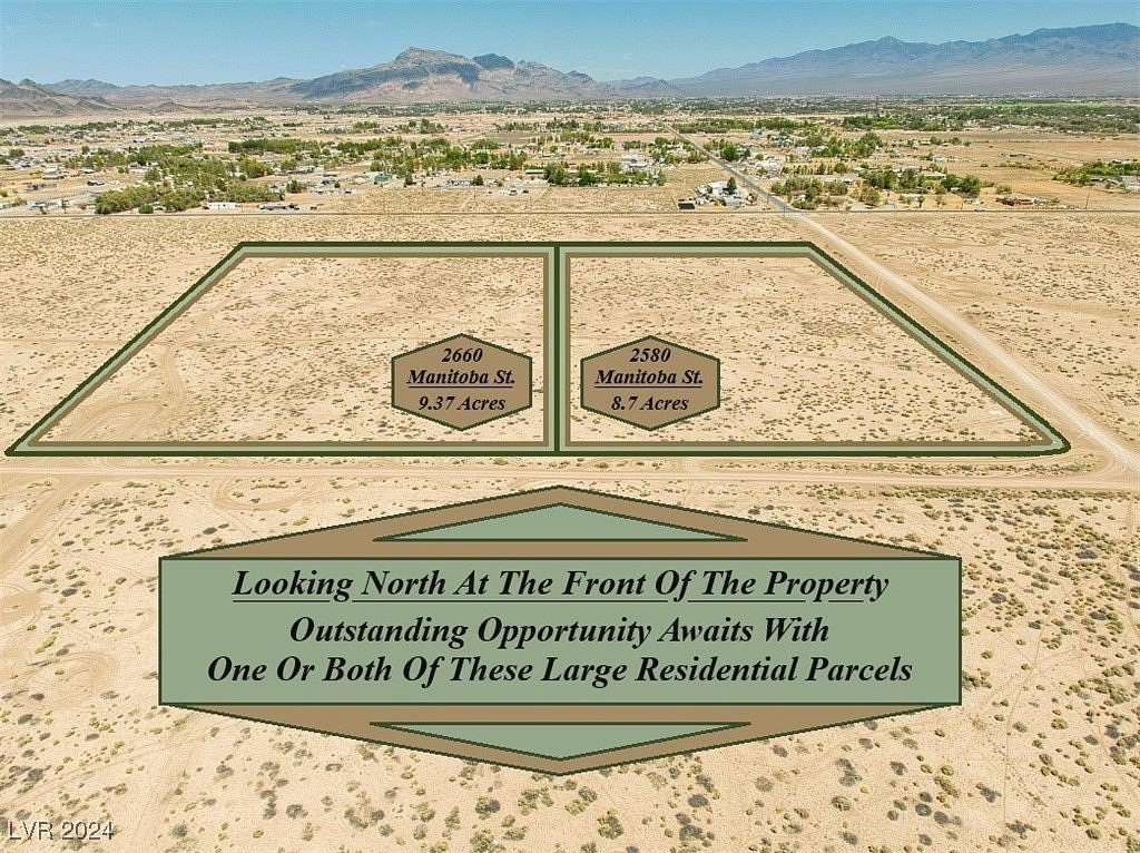 8.7 Acres of Land for Sale in Pahrump, Nevada