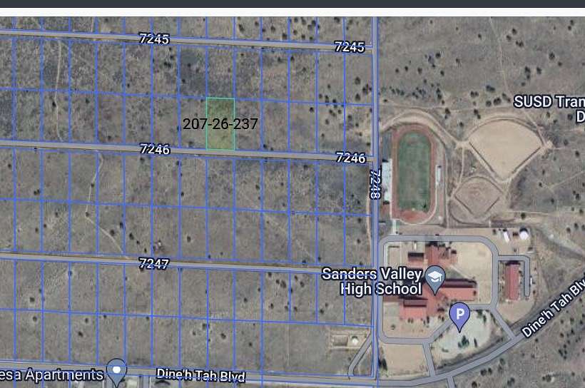 1.15 Acres of Residential Land for Sale in Sanders, Arizona
