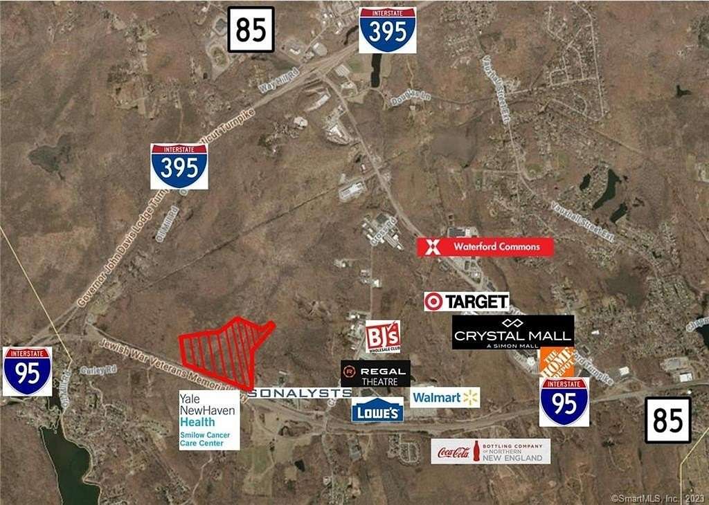 68 Acres of Land for Sale in Waterford, Connecticut