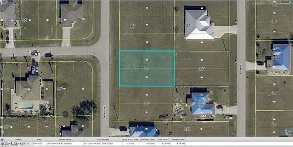 0.23 Acres of Residential Land for Sale in Cape Coral, Florida