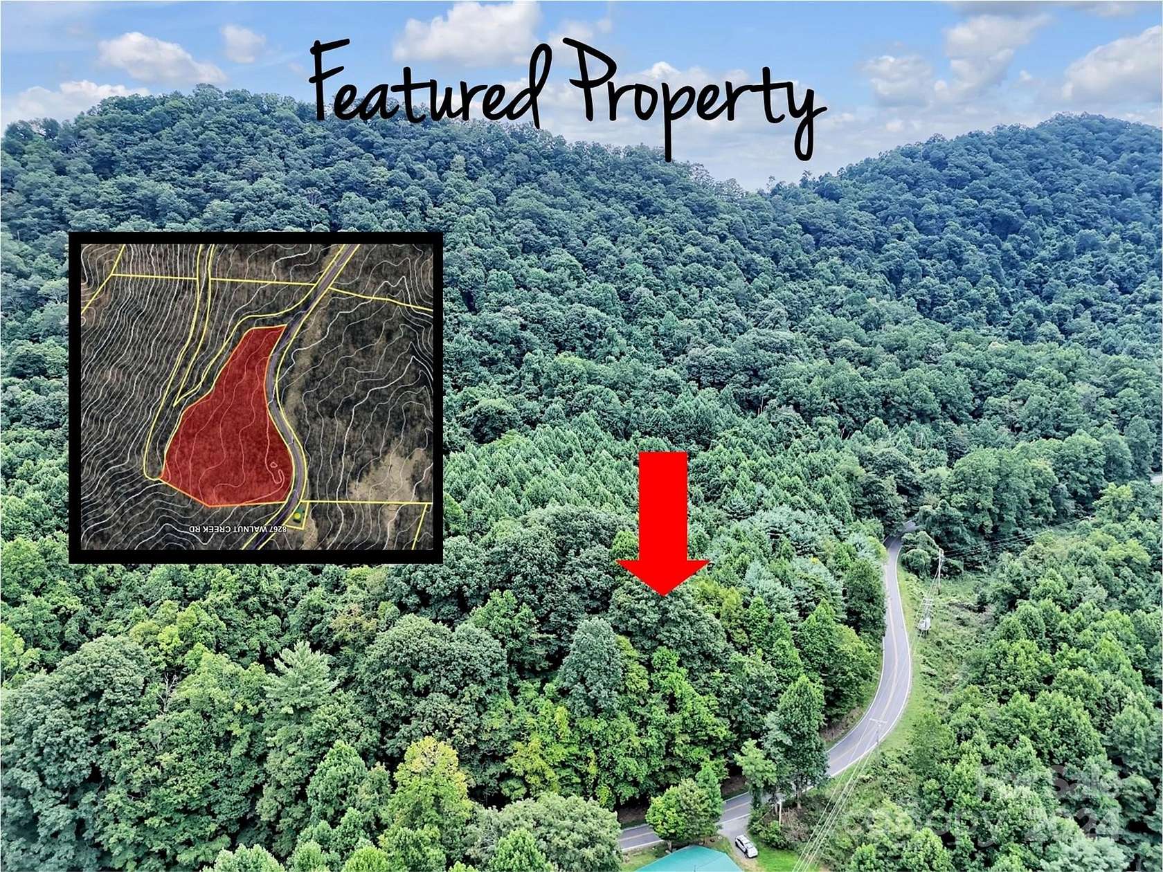 10 Acres of Residential Land for Sale in Marshall, North Carolina