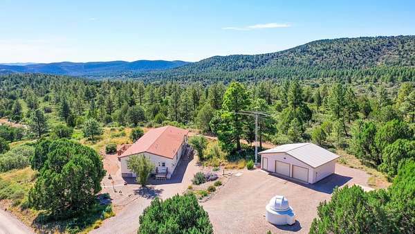 2 Acres of Land with Home for Sale in Mayhill, New Mexico