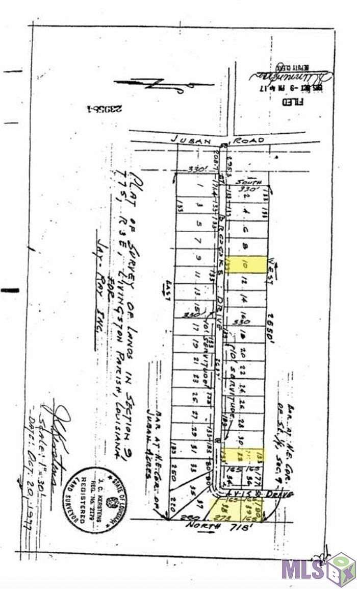 0.75 Acres of Residential Land for Sale in Denham Springs, Louisiana