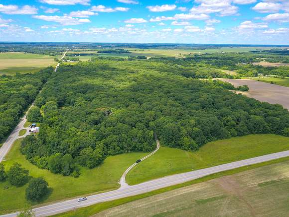 71 Acres of Recreational Land with Home for Sale in Chesterfield, Illinois