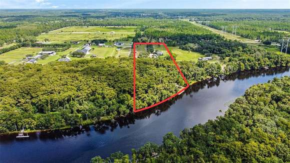 9.8 Acres of Residential Land with Home for Sale in Osteen, Florida