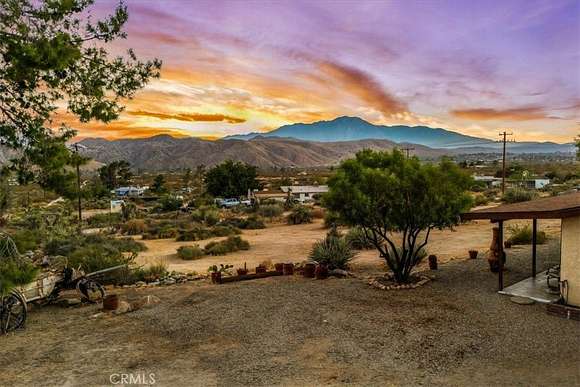 2.5 Acres of Residential Land with Home for Sale in Morongo Valley, California