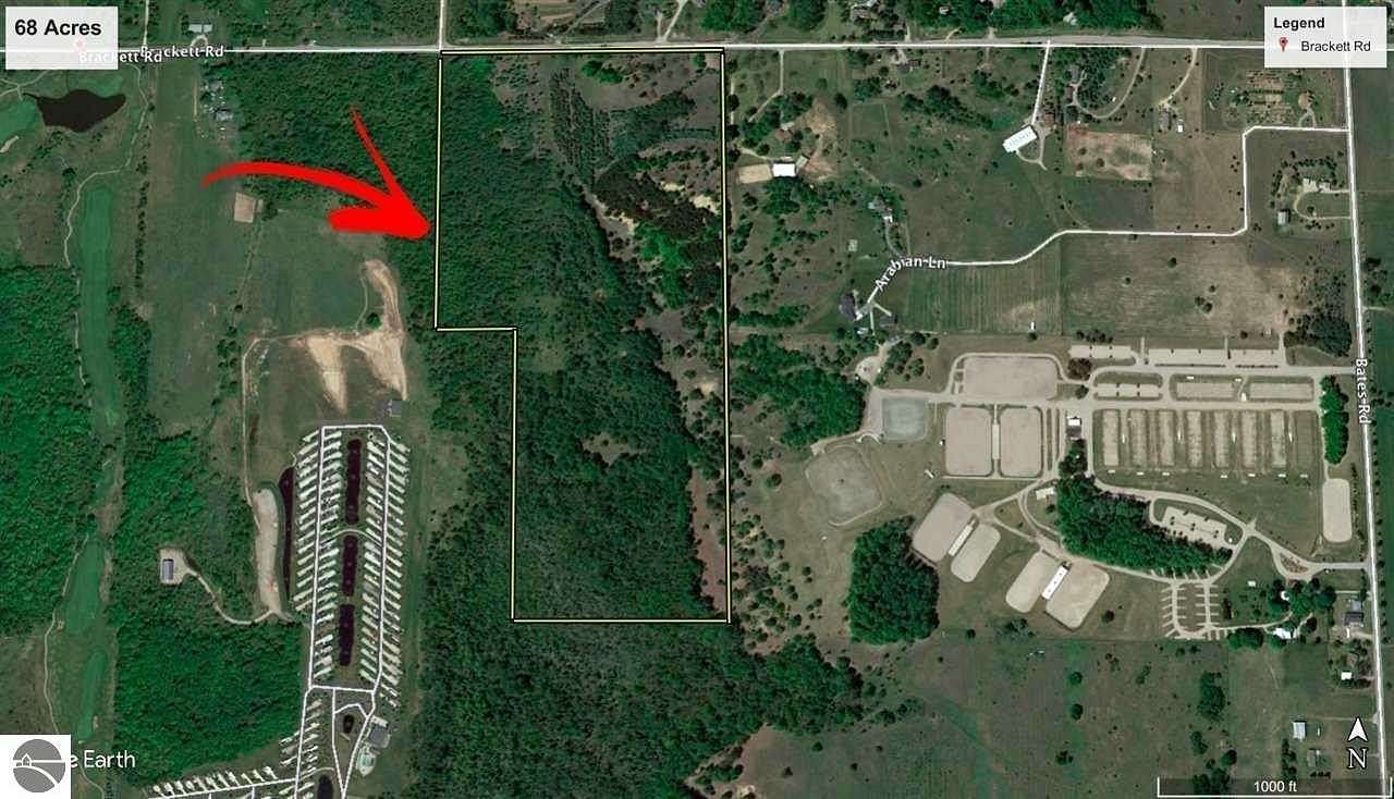 68 Acres of Agricultural Land for Sale in Acme, Michigan