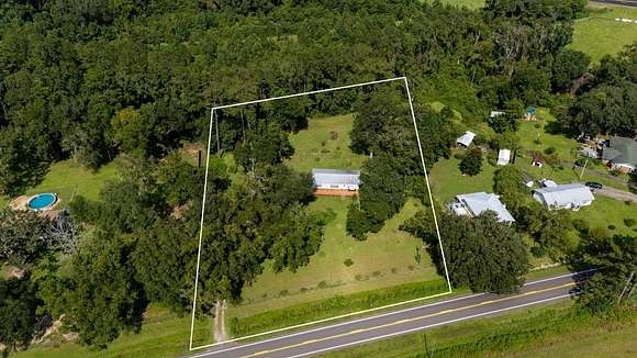 2.83 Acres of Residential Land with Home for Sale in Monticello, Florida