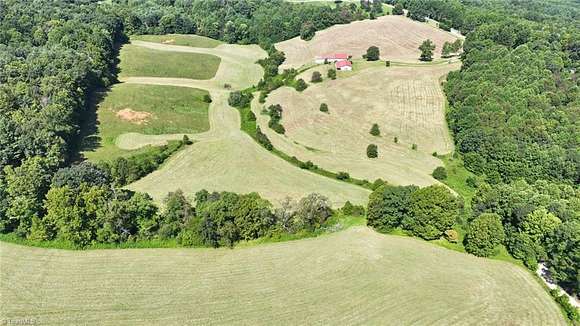 77.5 Acres of Agricultural Land with Home for Sale in Moravian Falls, North Carolina