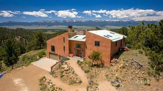 35.1 Acres of Recreational Land with Home for Sale in Westcliffe, Colorado