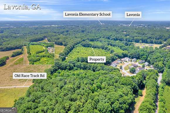 27.6 Acres of Land for Sale in Lavonia, Georgia