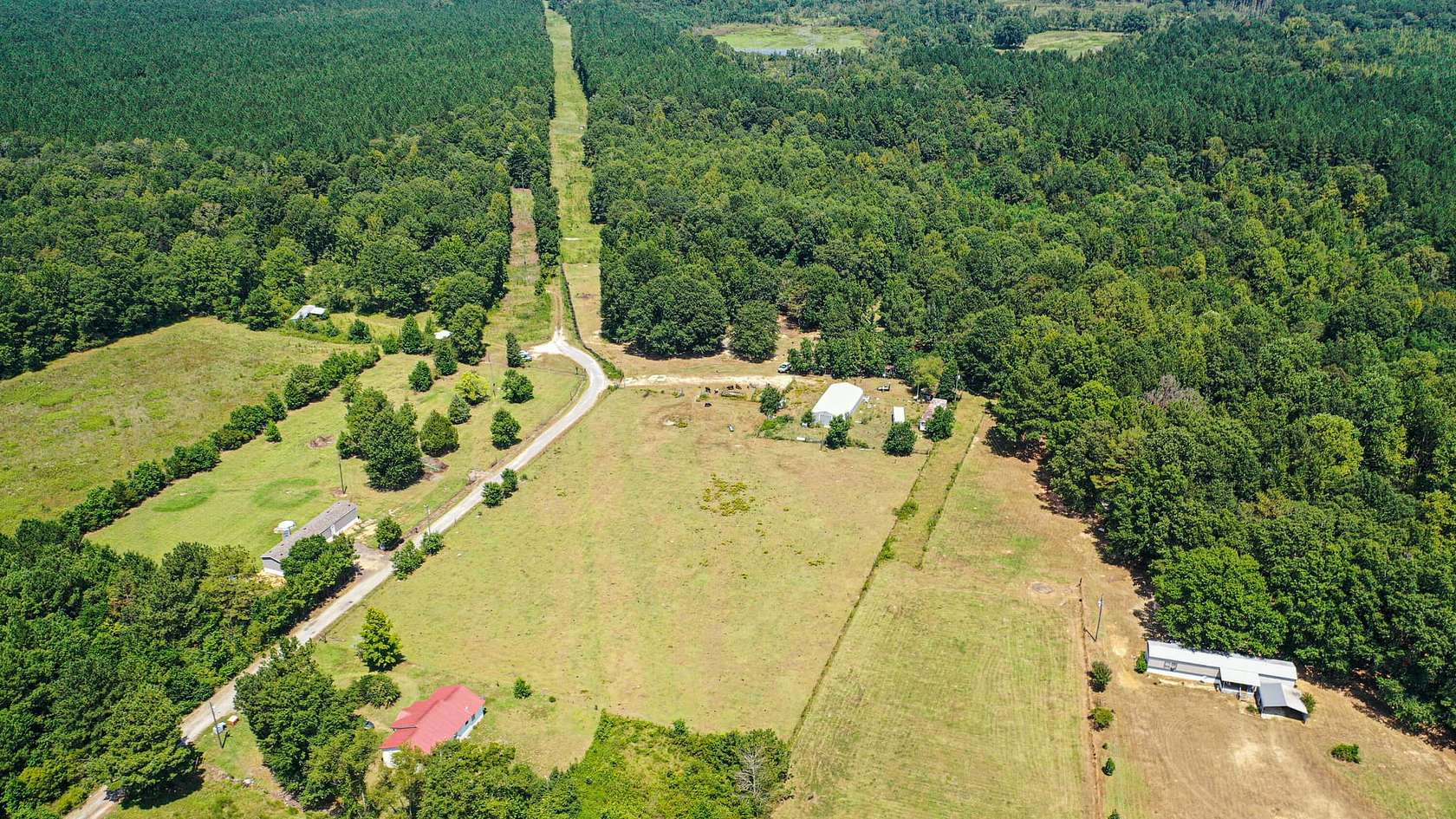 25 Acres of Recreational Land & Farm for Sale in Vossburg, Mississippi