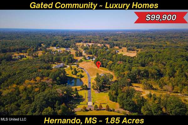 1.85 Acres of Residential Land for Sale in Hernando, Mississippi