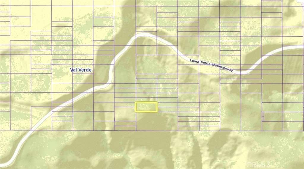 0.128 Acres of Land for Sale in Val Verde, California