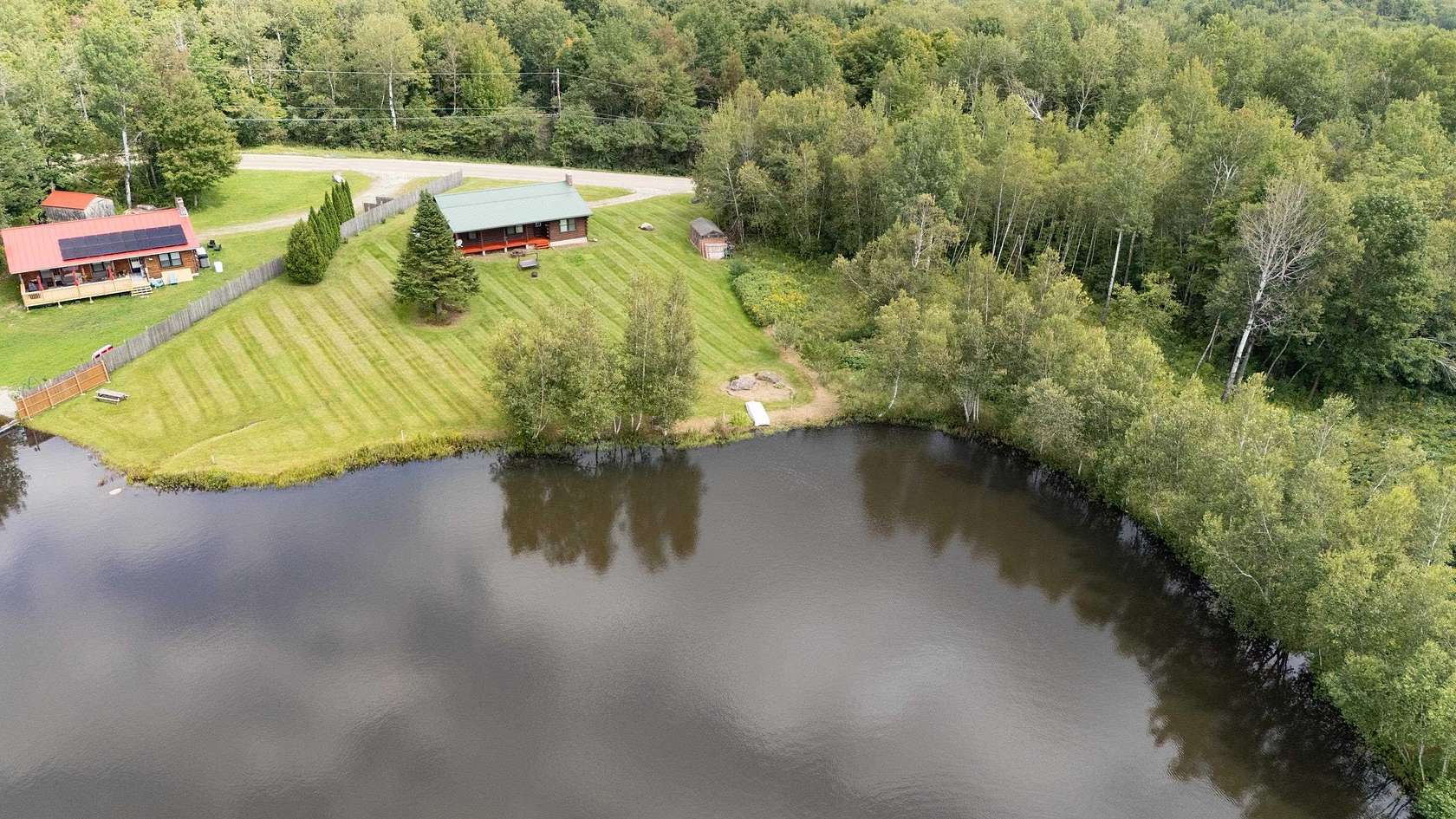 12 Acres of Recreational Land with Home for Sale in Jay, Vermont