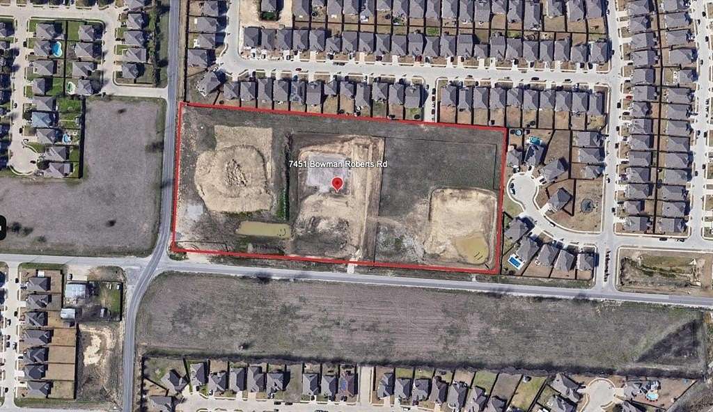 10.724 Acres of Commercial Land for Sale in Fort Worth, Texas