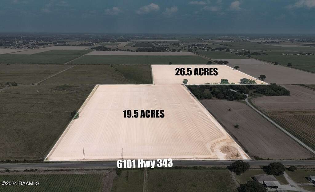 46 Acres of Land for Sale in Maurice, Louisiana